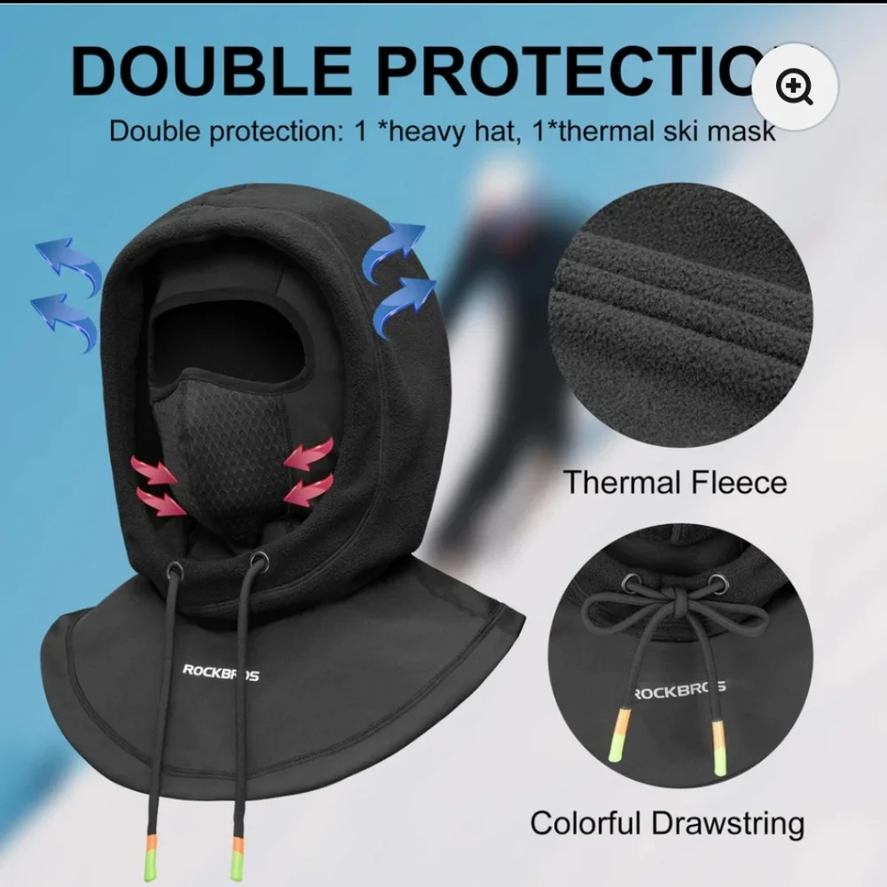Nwot, Thermal Fleece Balaclava